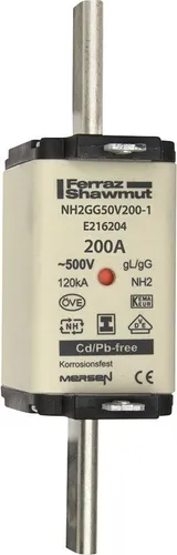 Mersen NH-Sicherungseinsatz SG NH2GG50V200-1 Niederspannung Hochleistung