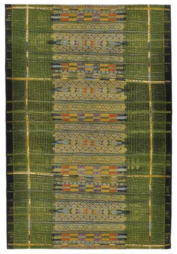 Gino Falcone Aurora Teppich 120x180 cm - Teppich aus 76% Polypropylen und 24% Polyester, ideal für jedes Zimmer, strapazierfähig, leicht zu reinigen und geeignet für Fußbodenheizungen.