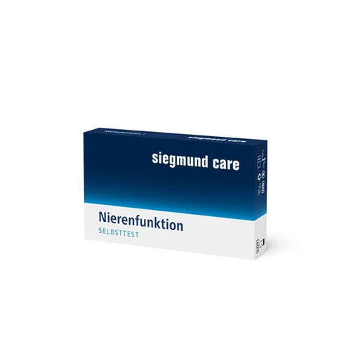 siegmund care Harnsäure-Teststreifen Nierenfunktion Selbsttest, Genauigkeit 88,89 % 1-St., Dauer des Tests: 5-10 Minuten
