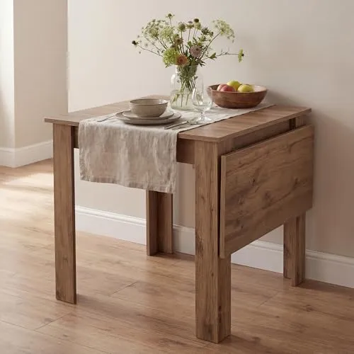 B&D home Esstisch LIVIUS, ausziehbar 80-120x80cm von B&D home