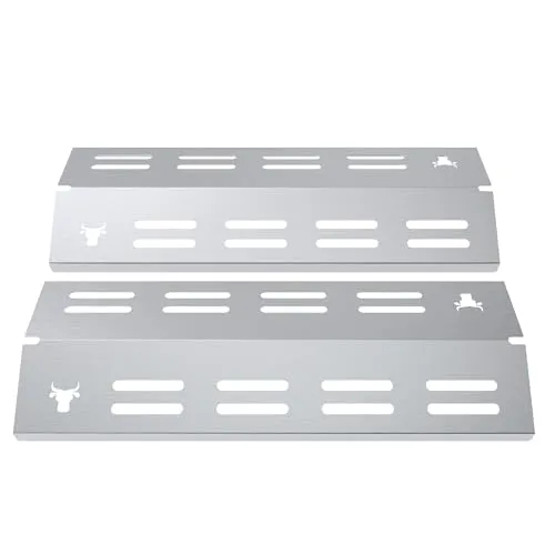 tuning-art Grillerweiterung GA36 Brennerabdeckung Set Edelstahl für Enders San Diego 2 - Grillgestelle: Passgenaue Edelstahl-Brennerabdeckung für optimalen Schutz vor Fett und gleichmäßige Wärmeverteilung. Einfache Installation und einzigartiges Bullendesign!