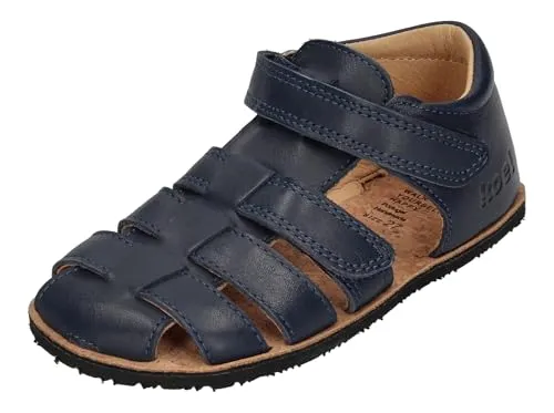 KOEL Barefoot Kinder Sandalen Arin Nappa - Blue, Größe:24 EU - Wanderschuhe für Kinder, mit barfußfreundlichem Design für optimalen Komfort und natürliche Fußentwicklung.