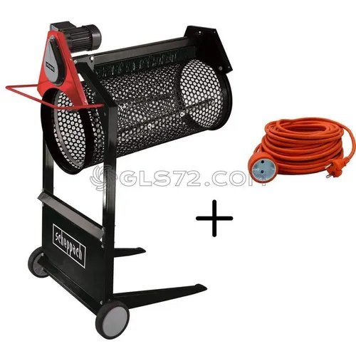 Scheppach RS400 Gartenrollsieb mit 20m Elektro-Kabel
