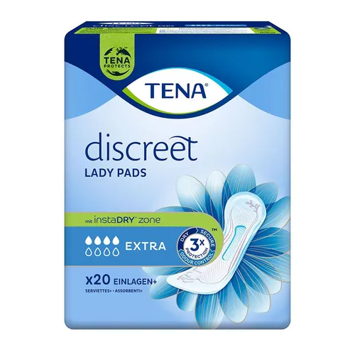 TENA LADY Discreet Einlagen extra 20 ST von TENA