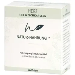Produktbild Natur-nahrung Herz Weißdorn Weichkapseln