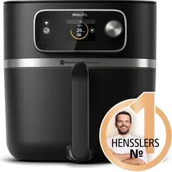 Philips Airfryer XXL Connected (HD9880/90) - Heißluftfritteuse mit XXL-Kapazität, gesundes Frittieren ohne Öl für die ganze Familie