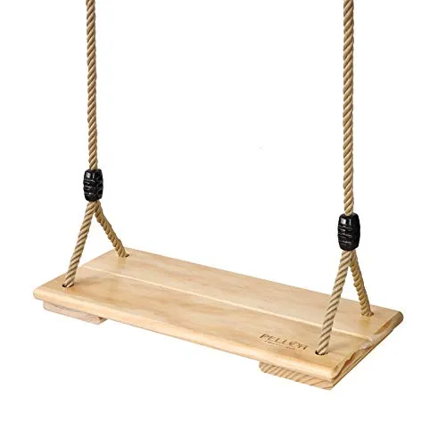 PELLOR Holz Schaukelsitz für Erwachsene