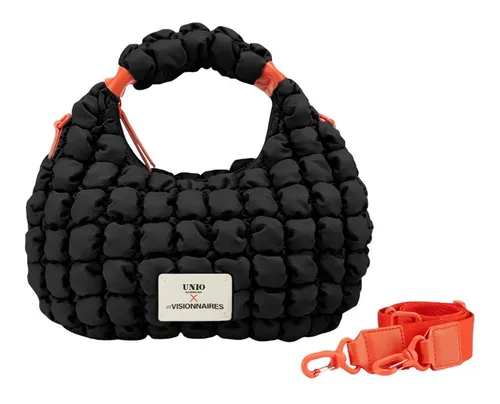 Les Visionnaires Schultertasche Unio Kitzbuehel S, Polyester – Stil & Funktionalität - Schultertasche aus robustem Polyester mit praktischem Reißverschluss, Kreditkartenfächern und abnehmbarem Riemen – ideal für den täglichen Einsatz und perfekten Stil.
