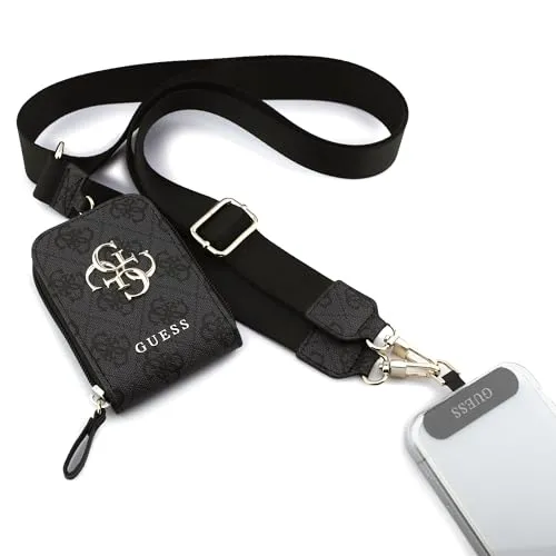 CG MOBILE Guess Universal-Crossbody-Gurt mit Zubehörtasche, Schwarz