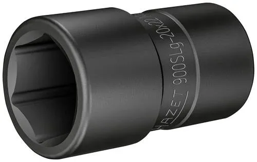 Hazet 900SLG-20x22 Außen-Sechskant Steckschlüsseleinsatz 1 Stück Vierkant, 1/2