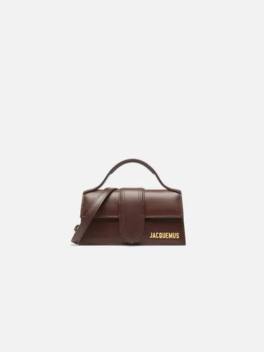 JACQUEMUS Henkeltasche Le Bambino - Ikonische Henkeltasche aus braunem Leder mit modernem Design. Flexibel tragbar als Hand- oder Schultertasche, ideal für stilvolle Outfits. Kompakt und elegant, perfekt für Essentials.