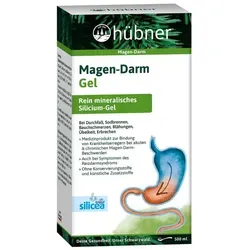 Hübner Magen-Darm Gel - Arzneimittel für sanfte Hilfe bei Verdauungsbeschwerden. Fördert die Regeneration des Magen-Darm-Traktes auf natürliche Weise mit Silicium-Gel.