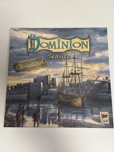 Hans im Glück 48200 - Dominion, Seaside (1. Erweiterung) - Gesellschaftsspiel mit neuen strategischen Möglichkeiten, ideal für spannende Spielabende mit Freunden und Familie.