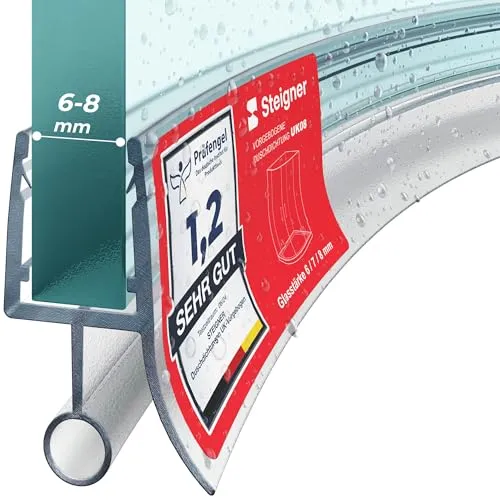 STEIGNER Duschdichtung 160cm für Runddusche