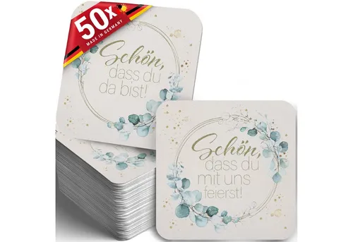 Funke & Brand Bierdeckel Eukalyptus