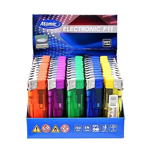 Atomic Feuerzeuge Elektronik neutral