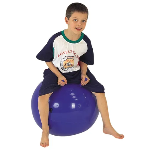 Weplay Motorikschleife Sprungball 55 cm - Hüpfball für Kinder - Motorikschleifen, ideal für die Förderung der motorischen Fähigkeiten von Kindern ab 3 Jahren - sicherer Spielspaß mit einem großen Hüpfball.