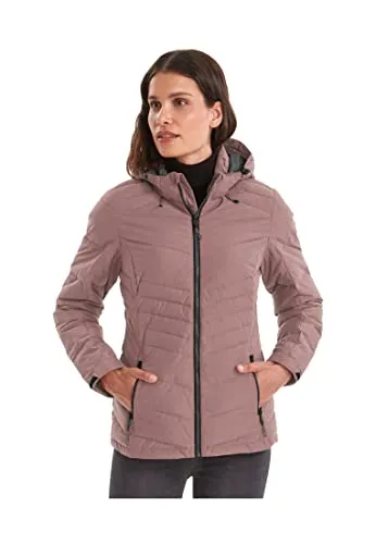 Killtec Damen Steppjacke KOW 149 WMN QLTD - Funktionsjacke in Daunenoptik, wasser- und windabweisend mit abzippbarer Kapuze, ideal für Outdoor-Aktivitäten und umweltfreundlich dank PFC-freier Imprägnierung.