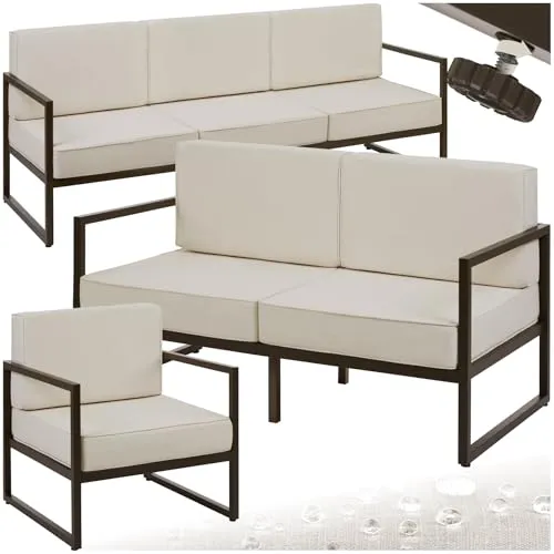 tectake® Gartenlounge Outdoor von tectake