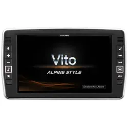 Alpine X903D-V447: 9-Zoll Premium-Infotainment-System für Mercedes Vito - In Dash GPS-Navigation für Autos mit Apple CarPlay und Android Auto, ideal für moderne Fahrer, die Konnektivität und Unterhaltung schätzen.