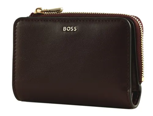 Boss Numah Geldbörse Leder 13 cm rot - Elegante Portemonnaie aus hochwertigem Leder, kompakt und stilvoll für jeden Anlass.