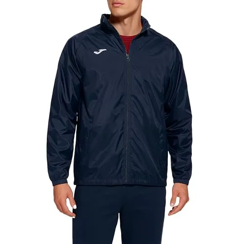 Joma Wasserdichte Regenjacke mit Kapuze, 6XS - 3XL - Windjacke mit Seitentaschen und Elastischen Bündchen - Iris