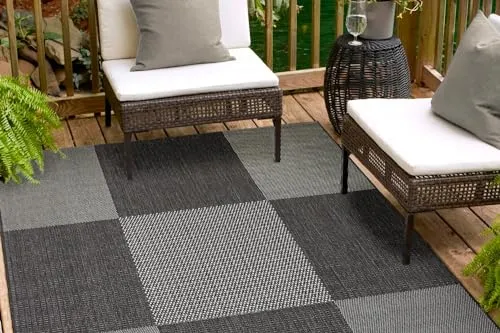 Andiamo Outdoorteppich Arizona anthrazit, 67 x 140 cm – Wetterfest und stilvoll - Der Andiamo Outdoorteppich Arizona in anthrazit, 67 x 140 cm, ist ideal für Garten und Balkon. Er überzeugt durch seine Wetterfestigkeit und pflegeleichte Oberfläche.