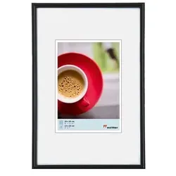 Walther Kunststoffrahmen KB835H Galeria 28x35cm schwarz