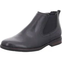 Rieker Herren Chelsea Boots 31363839353632 Schwarz 42 EU - Wanderschuhe mit Warmfutter, ideal für herbstliche Tage. Der praktische Reißverschluss und Gummizüge sorgen für einfachen Einstieg und hohen Tragekomfort.