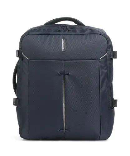 RONCATO Rucksack Ironik 2.0 blau - Handgepäcktauglicher Rucksack aus 100% Polyester, mit gepolsterten, atmungsaktiven Schultertragegurten und 29 l Volumen - ideal für Reisen und den Alltag.