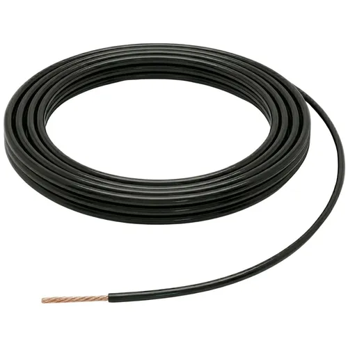20m FLRY Fahrzeugleitung Schwarz 1mm² rund Kabel Litze KFZ Stromkabel