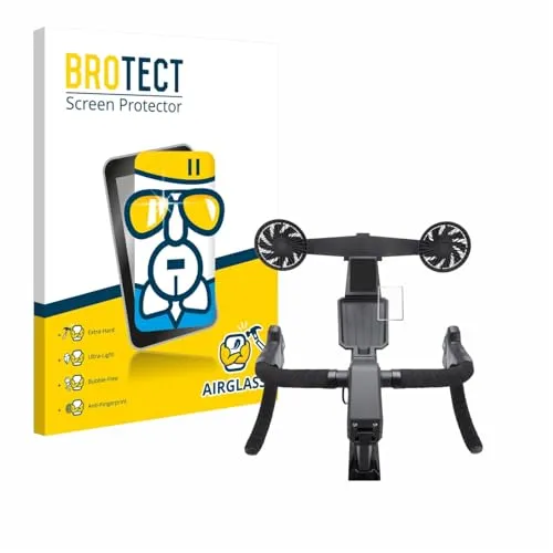 BROTECT Schutzglas für Tacx Neo Bike Smart Schutzfolie Panzer Folie Glas Displayschutz Made in Germany [Kratzfest 9H, Anti-Fingerprint,Transparent]