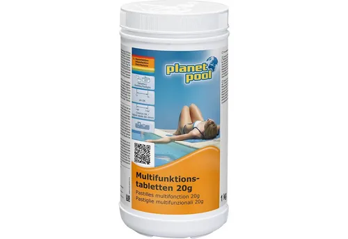 Planet Pool - Langzeit-Multifunktions-Tabletten 20 g, 1 kg