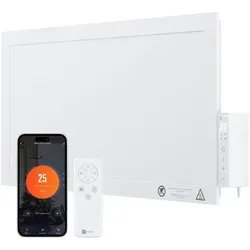 Hochleistungs Infrarotheizung 1200 Watt - Weiß