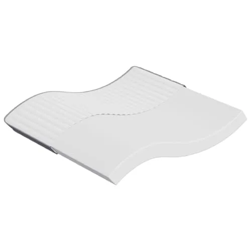 vidaXL Matratze Schaumstoff Mittelweich 180x200 cm - Kaltschaummatratze für hervorragenden Schlafkomfort, atmungsaktiv und langlebig. Ideal für alle Schlafpositionen und sorgt für ungestörten Schlaf dank Geräusch- und Vibrationsabsorption.