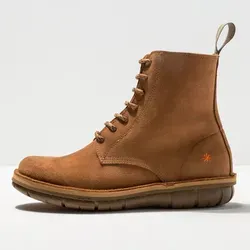 *art Schnürstiefel 1732 SKIN BACK CUERO - Komfortable Wanderschuhe in Cuero - Wanderschuhe im Casual-Stil, mit rutschhemmender Sohle aus Softlight- und Eva-Materialien für Leichtigkeit und Flexibilität. Ihre besten Verbündeten für den Alltag.