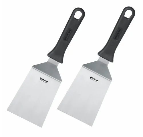 WESTMARK Pfannenwender 2 Stück, Gewinkelt, Starr, Geschlossen, Klingenmaß: 9 x 11,5 cm