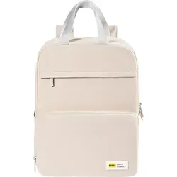 MODFU Rucksäcke, Faltbarer Rucksack, Leichter & robuster Reiserucksack mit mehreren Fächern, wasserdicht, ideal für Männer, Frauen, Wandern & A... - Beige