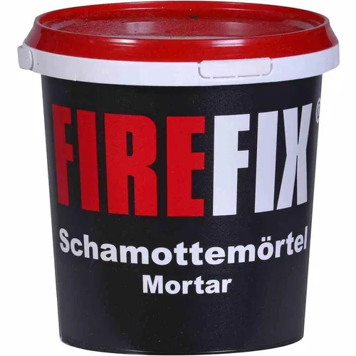 FireFix Eimer Schamottemörtel 1 kg - Hochwertiger Schamottemörtel im praktischen 1 kg Eimer, ideal für den professionellen Einsatz im Bau- und Renovierungsbereich.