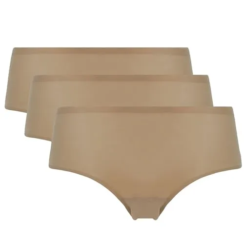 Chantelle Damen Softstretch Uw Ens. Bas Shorty Pack X3 Panties - Funktionsunterwäsche, dehnbar und nahtlos aus einem weichen elastischen Material für höchsten Tragekomfort.