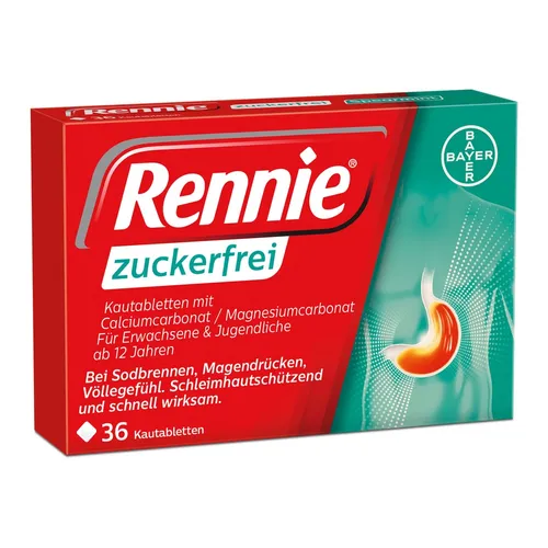 Rennie Zuckerfrei Kautabletten