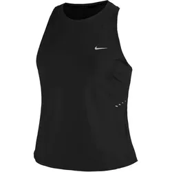 Nike Swift Damen Running Tanktop - Schwarz - L - Trainingsbekleidung für Damen, fließend und leicht für optimalen Komfort bei sportlichen Aktivitäten.