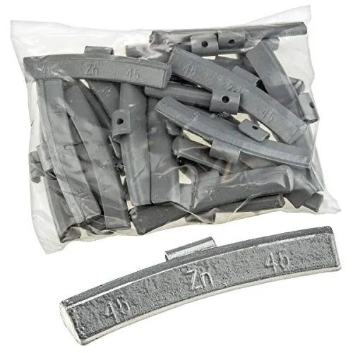 Stix 25x Schlaggewichte Auswuchtgewichte 45g Zink Alufelgen Zinkgewichte Gewichte ZN