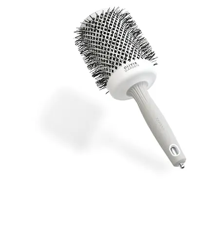 Olivia Garden Expert Blow.shine w & g 65/85 - Bürsten & Kämme, hochwertige Rundbürste für glänzende Frisuren und schnelles Föhnen