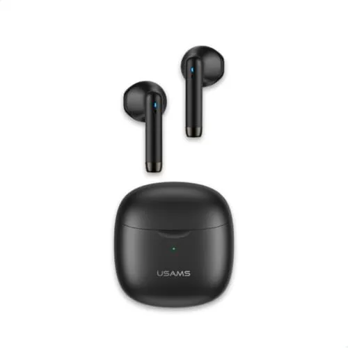 Bluetooth Kopfhörer in-Ear Wireless kabellos mit Kräftigem Bass with USB-C Quick Charge BT 5.0 HiFi 3D Stereo Sound True Wireless Earbuds mit Integriertem Mikrofon Touch Control Super-Mini (Schwarz)