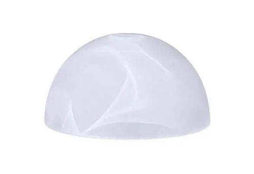 Home4Living Lampenschirm Alabasterglas weiß Ø 149mm E14 - Dekorativer Lampenschirm aus hochwertigem Alabasterglas, ideal für Tisch-, Pendel- und Wandlampen. Verleiht jedem Raum eine elegante Note.