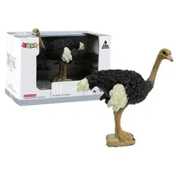Lean Toys Sammlerfigur Strauß Tiere der Welt Serie