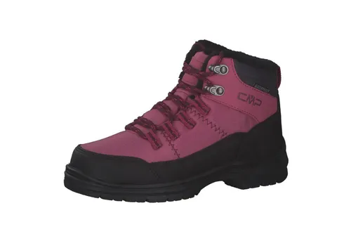 CMP Unisex Kinder Annuuk Snow Boot Wp Walking Shoe, Ciliegia, 30 EU - Wanderschuhe für Kinder mit warmem Kunstpelz-Futter, ideal für winterliche Abenteuer und Outdoor-Aktivitäten.
