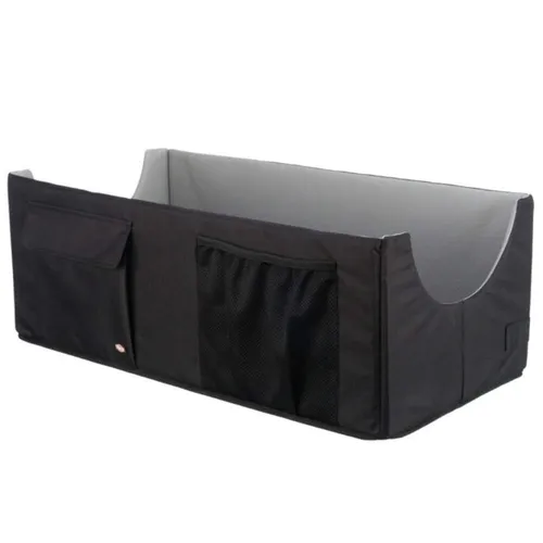 Trixie Autositz doppelt 80 × 28 × 39 cm - Hundebetten für Hunde, sicher und bequem für Reisen, mit doppeltem Design für mehr Platz und Komfort.