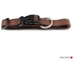 Wolters Hunde-Halsband Professional Halsband braun Gr.L | 2 cm x 40 cm - 55 cm